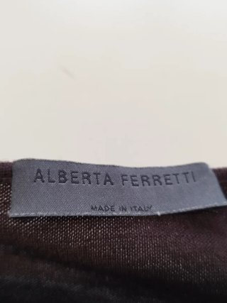 Maglioncino lana Alberta Ferretti marrone