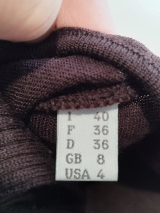 Maglioncino lana Alberta Ferretti marrone
