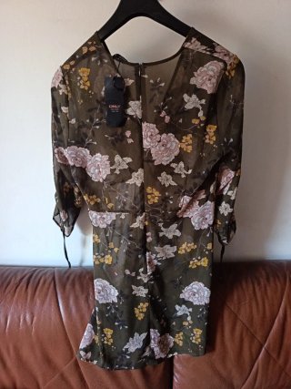 Blusa ONLY floral verde M