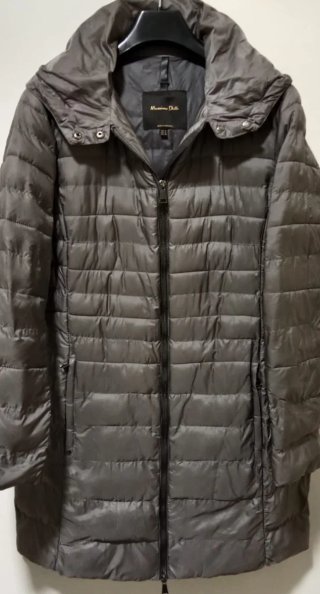 Parka Massimo Dutti Gris Talla XL