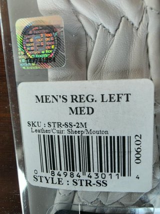 Guante de Golf FJ StaSof Talla M Hombre