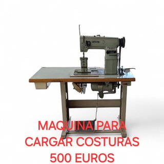 MAQUINA CALZADO CARGAR COSTURAS