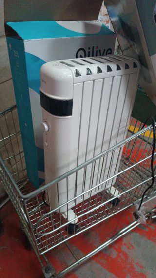 Emisor- radiador Qilive 1500W Seco.