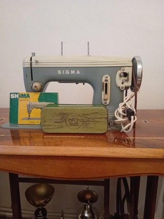 Máquina de coser con funda