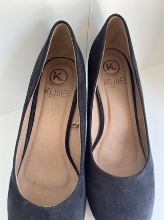 Zapatos de tacón negros talla 40
