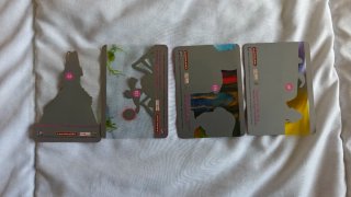 Lote 56 cartas Bratz + 4 Winx de regalo