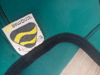 Traje neopreno niño verde y negro