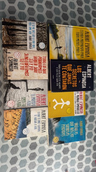 Libros de ALBERT ESPINOSA, precio negociable