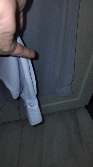 Blusa Mango Gasa Azul