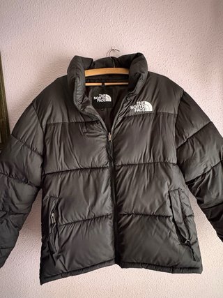 The North Face Chaqueta Negra Poco Uso