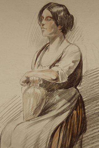 Antonio García Mencía - Acuarela firmada
