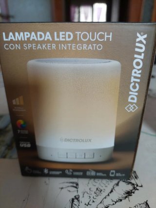 Lampada LED Touch Dictrolux con Speaker