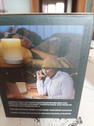 Lampada LED Touch Dictrolux con Speaker