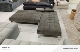 Súper oferta Sofá Cama Gris Tela