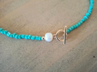 Collar con perla