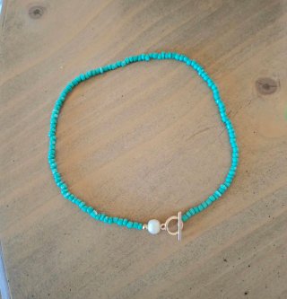 Collar con perla