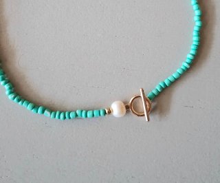 Collar con perla