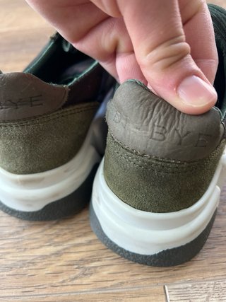 Zapatillas Di-Bye Talla 37 Verde Camuflaje