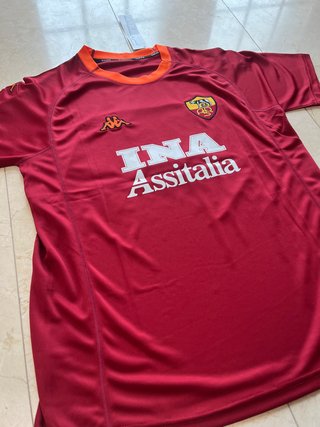 Camiseta Kappa Totti 10 Roma Retro
