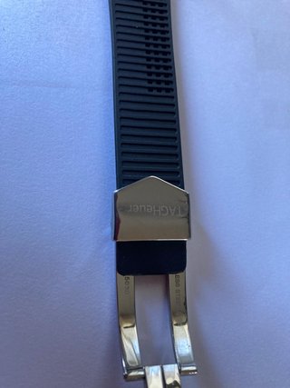 Cinturino Tag Heuer Silicone Nero 20mm