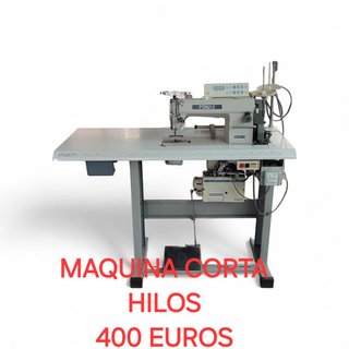MAQUINA CALZADO CORTA HILOS