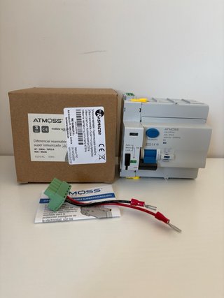 ATMOSS Diferencial Rearmable 4P 40A Tipo A