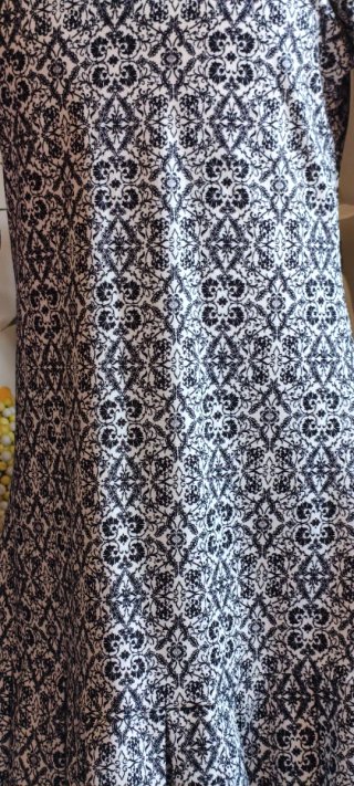 Vestido Fiesta Estampado Damasco