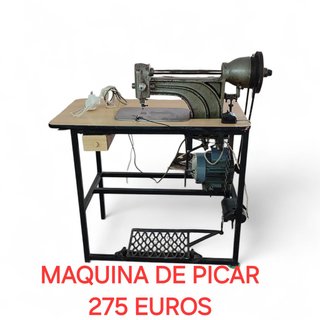 MAQUINA CALZADO PICAR