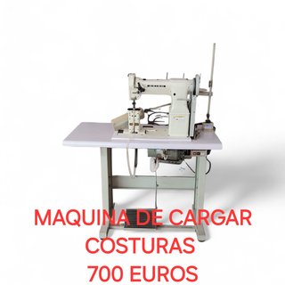 MAQUINA CALZADO CARGAR COSTURAS