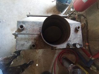 Estufa de leña calefactora (albicalor)
