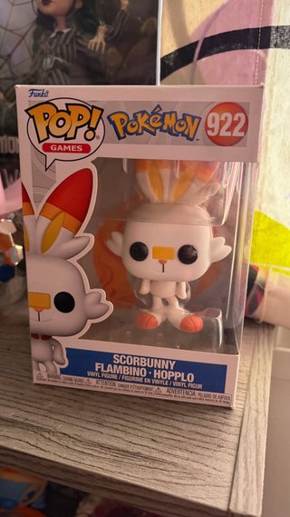 Funko Pop Scorbunny Pokémon #922