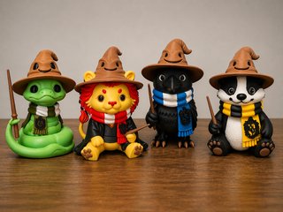 Figuras Mascotas Harry Potter