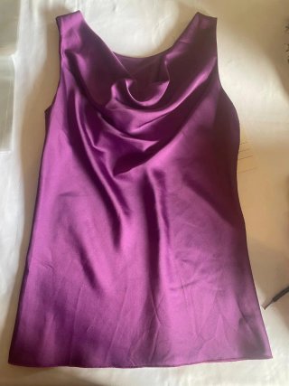 Top Morado Seda