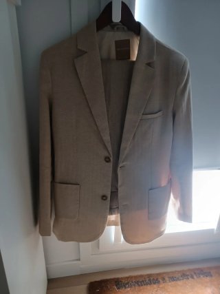 Traje Massimo Dutti niño beige Talla M