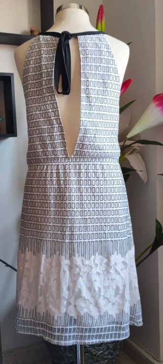 Vestido Lavand Halter Talla M