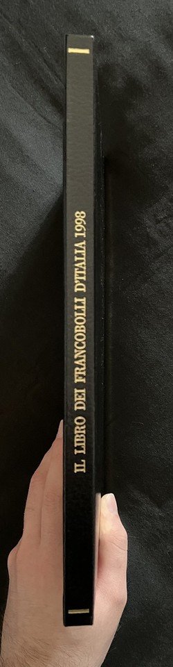 Libro Francobolli Italia 1998 Custodia