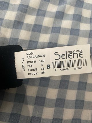 Sujetador negro 100B