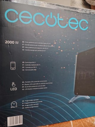 Calefactor Cecotec Ready Warm 2000W