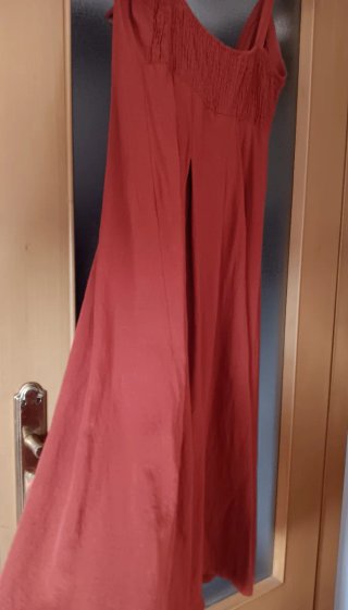 Vestido Pull&Bear rojo botones