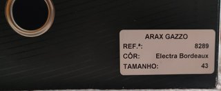 Scarpe Arax Gazzo Bordeaux