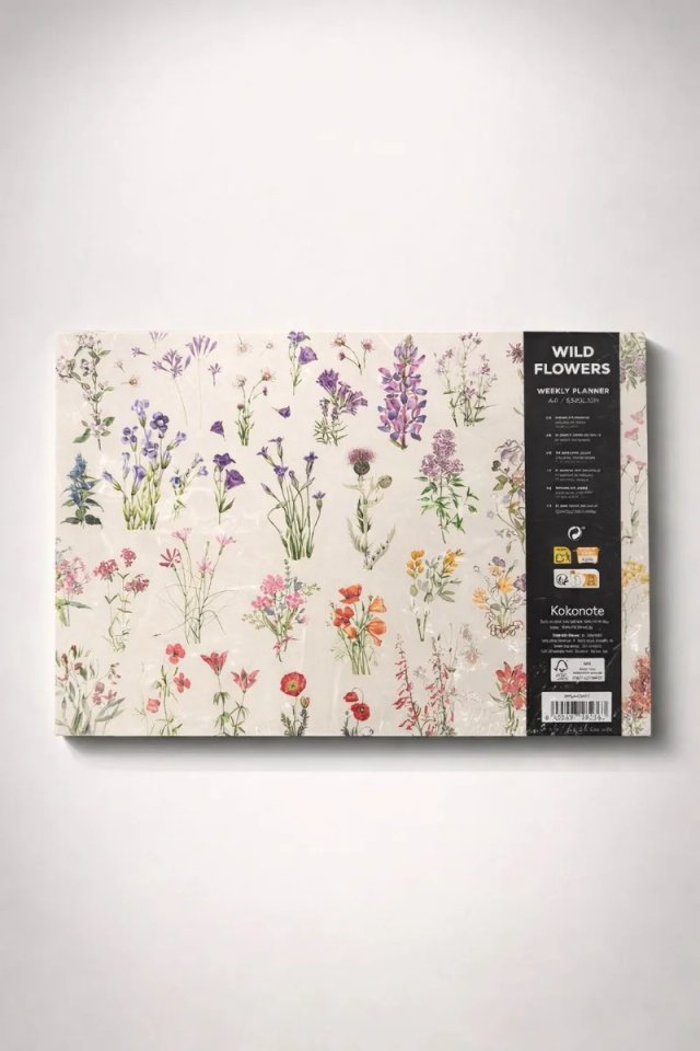 Agenda Semanal Flores Moradas