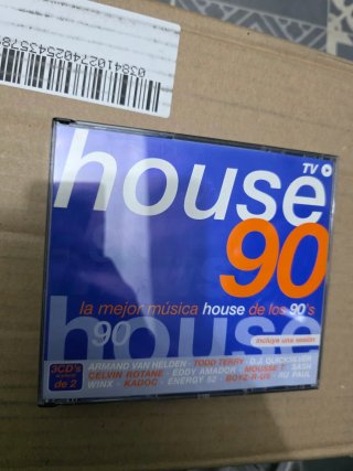 Lote 2 CDs House 90 Dance Electro