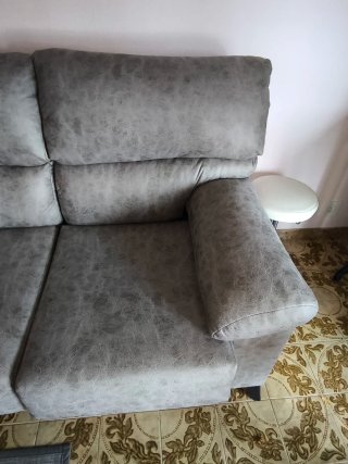 Sofá de 2 plazas gris