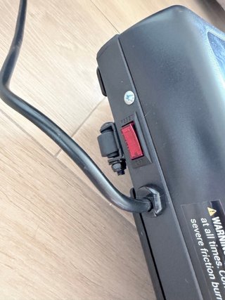 Cinta de correr plegable