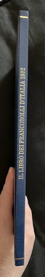Libro Francobolli Italia 1992 Completo Custodia
