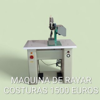 MAQUINA CALZADO RAYAR COSTURAS