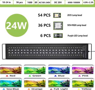 Pantalla LED Acuario Automática Gradual