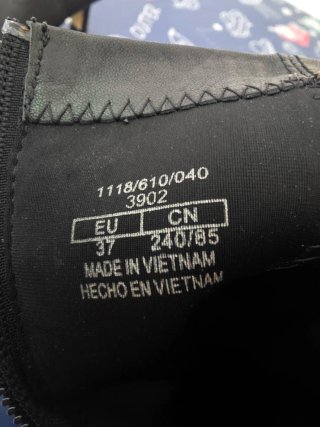 Botines Zara Talla 37 Negros