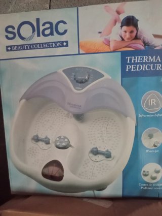 Solac Therma Pedicure Masajeador de Pies