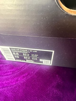 Nike Air Force 1 Negras